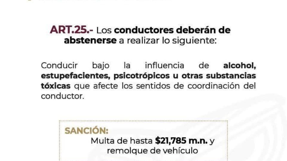 Una multa hasta de 20.000 por manejar en estado de ebriedad, I FOTO: WEB