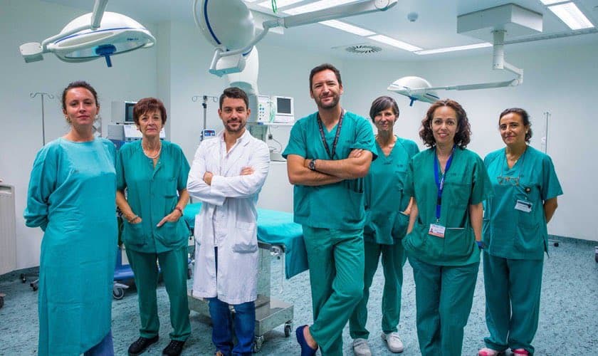 Equipo de trasplante del Hospital Universitario La Paz | Foto: Twiter / @Norzagaray