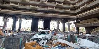 Como resultado del paso del huracán Otis, 600 hoteles y condominios en la zona han resultado afectados.