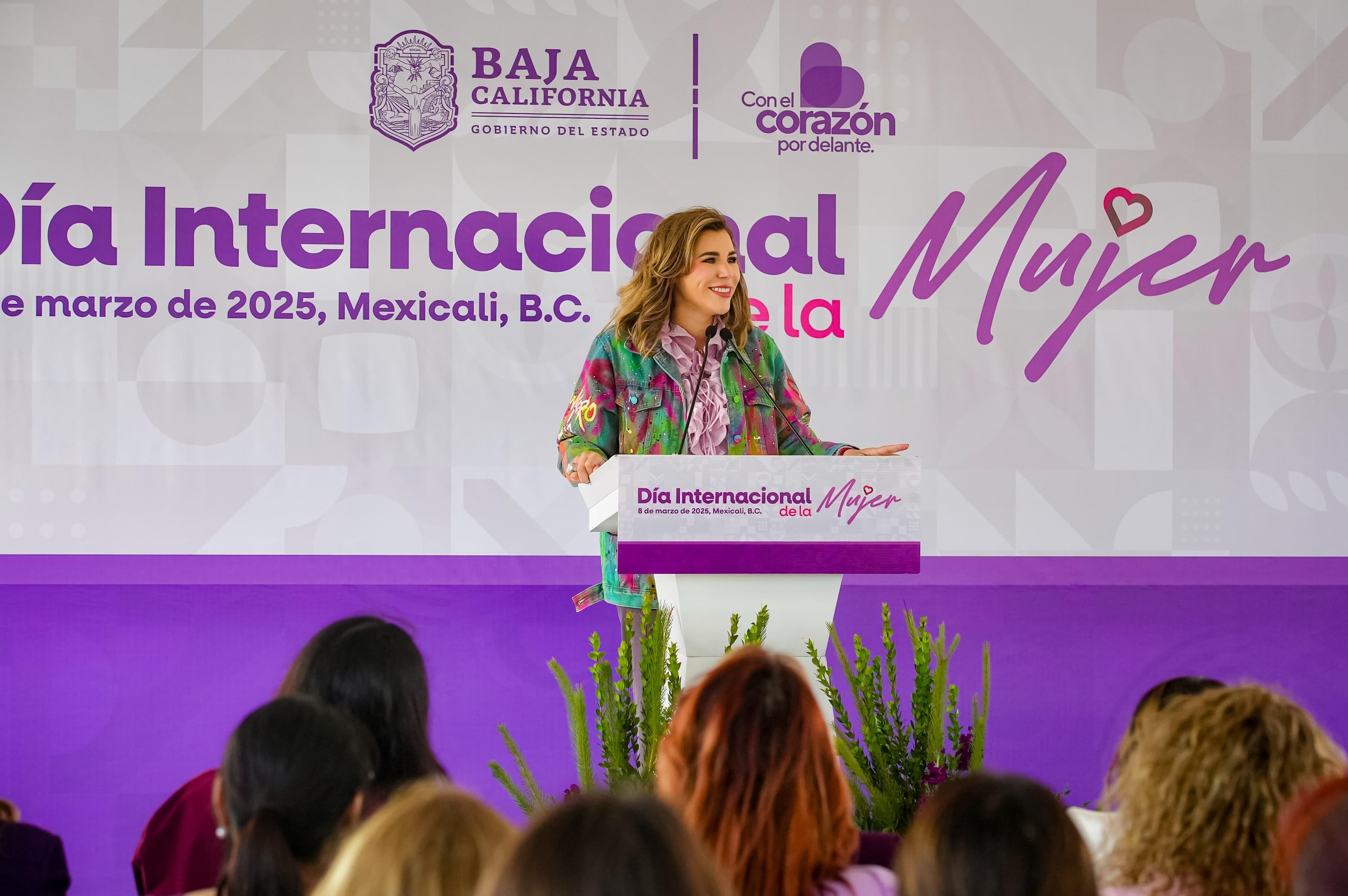 La gobernadora Marina del Pilar realizó un recorrido por las instalaciones del Centro de Justicia para Mujeres de Mexicali, que registra un avance de obra del 99 por ciento