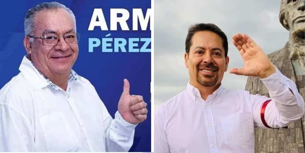 Armando Pérez Luna y Miguel Ángel Reyes Zavala IFOTO: WEB