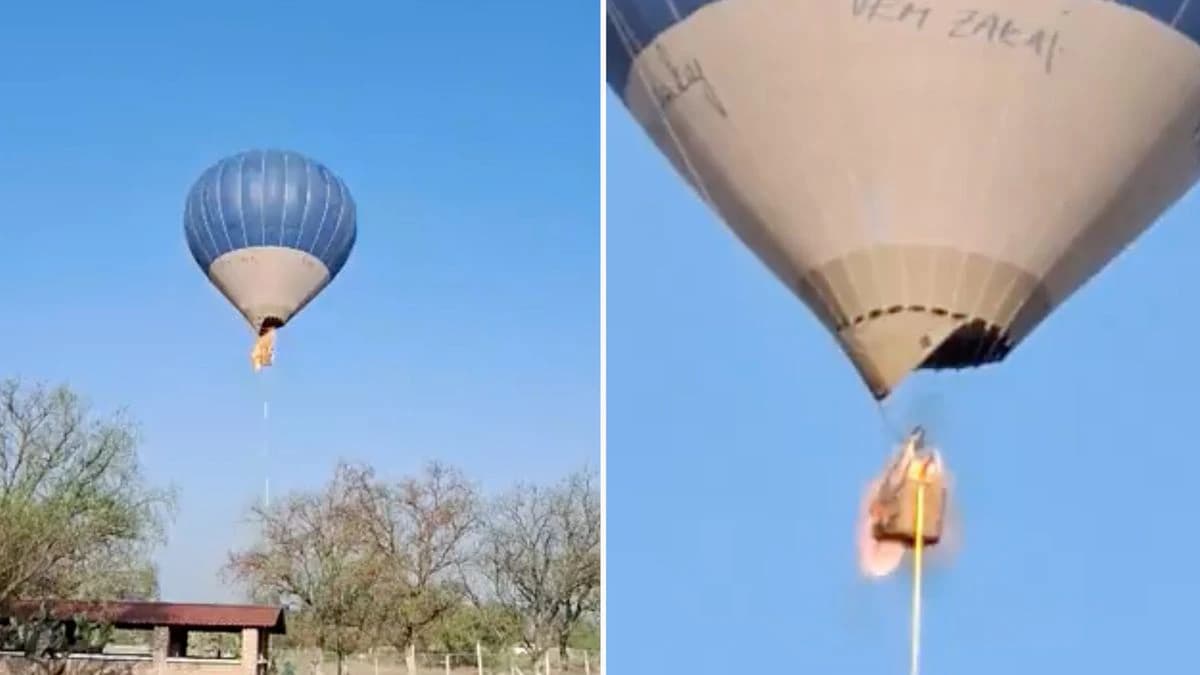 Fallecen padres de niña en incendio de globo aerostático IFOTO: El País