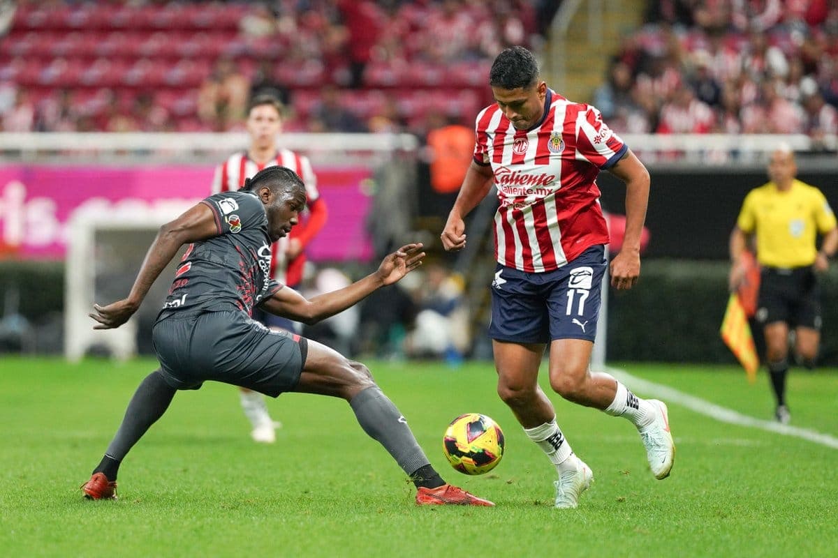 Con un marcador de 2 goles a 1, Xolos de Tijuana perdió este domingo ante Chivas del Guadalaja