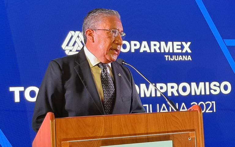 Roberto Rosas Jiménez presidente de COPARMEX Tijuana.