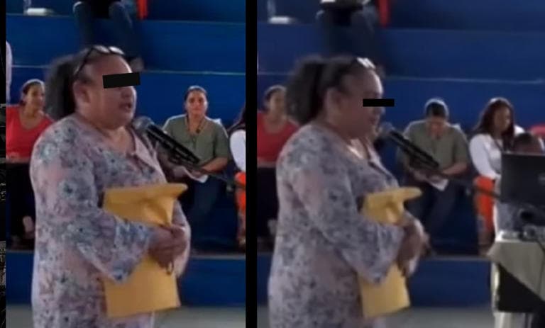 Maestra de inglés se viraliza al no aprobar examen oral IFOTO: Milenio