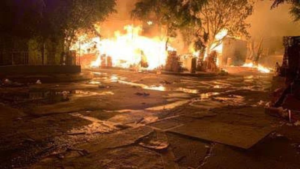 [VÍDEO] Se registra incendio en la central de abastos de Iztapalapa. I FOTO: WEB