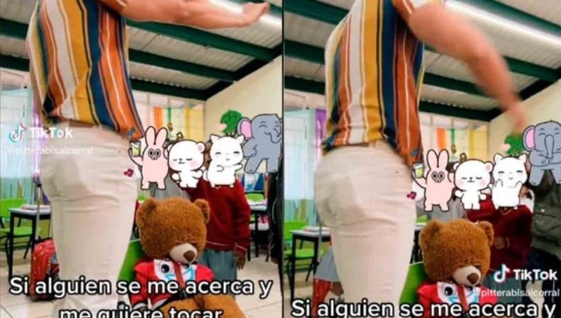 Si alguien se me acerca y me quiera tocar, y aunque lo conozca me incomoda, yo le digo NO, fuerte digo NO! Yo sé cuidar mi cuerpo.