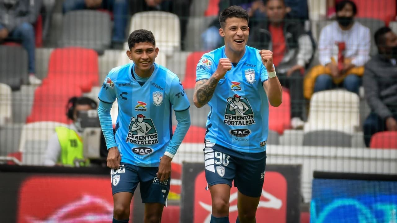 Illian Gerardo Hernández (90), nativo de Fresnillo, Zacatecas, marcó sus primeros dos goles en la LIGA MX. (Foto: Twitter @Tuzos).
