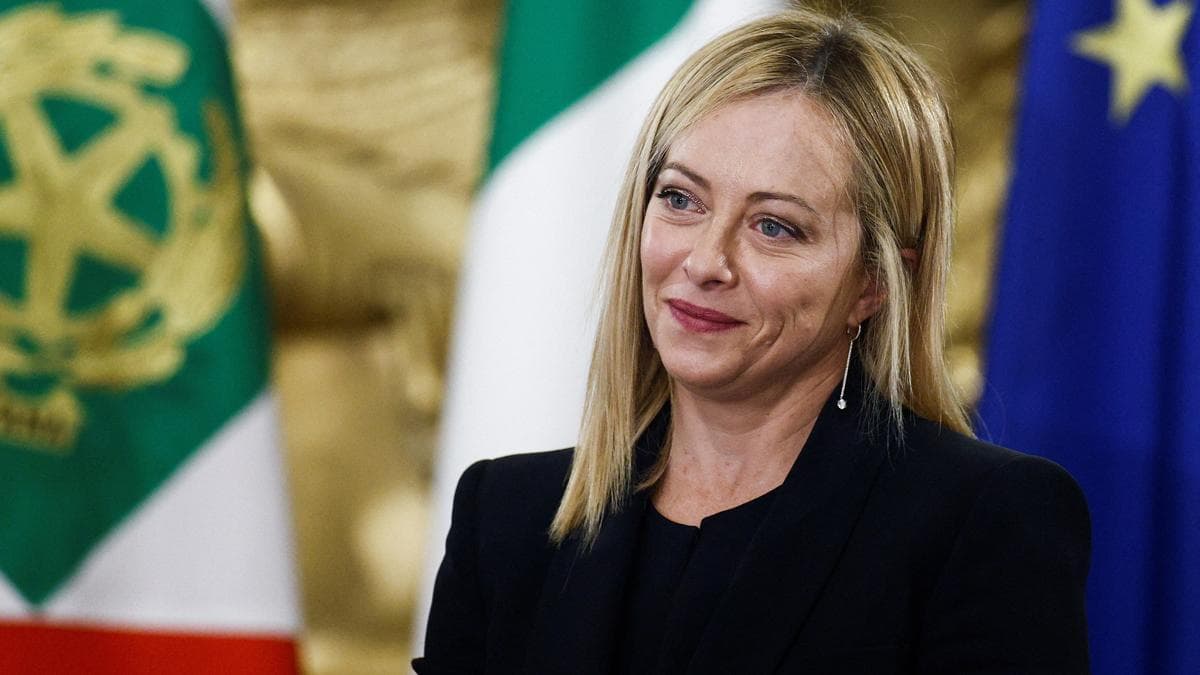 Giorgia Meloni IFOTO: GUGLIELMO MANGIAPANE / REUTERS
