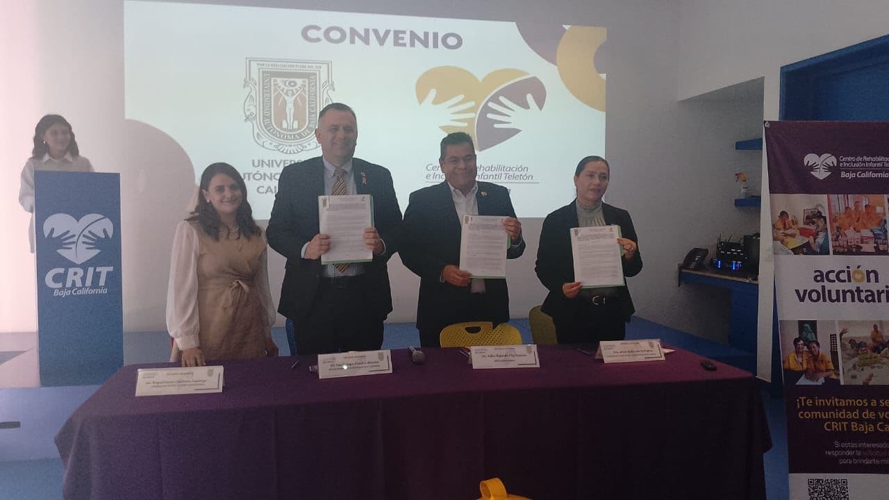 El convenio incluye un compromiso por volver la UABC más inclusiva