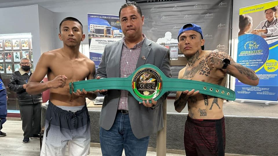 Todo listo para pelea de título en el Auditorio Municipal de Tijuana. I foto: Christian Espinosa