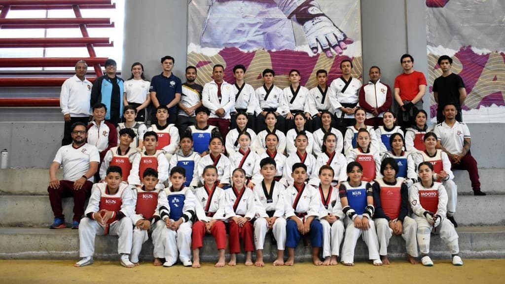 Modelaje de la selección de Taekwondo en Baja California IFOTO: Cortesía