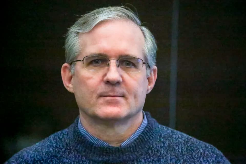 Paul Whelan, periodista estadounidense que ha sido prisionero en Rusia desde hace 5 años IFOTO: Sofia Sandurskaya/Agencia de Noticias de Moscú