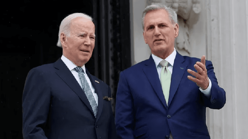 Joe Biden y los republicanos dialogaron sobre la deuda de EE.UU. IFOTO: Web