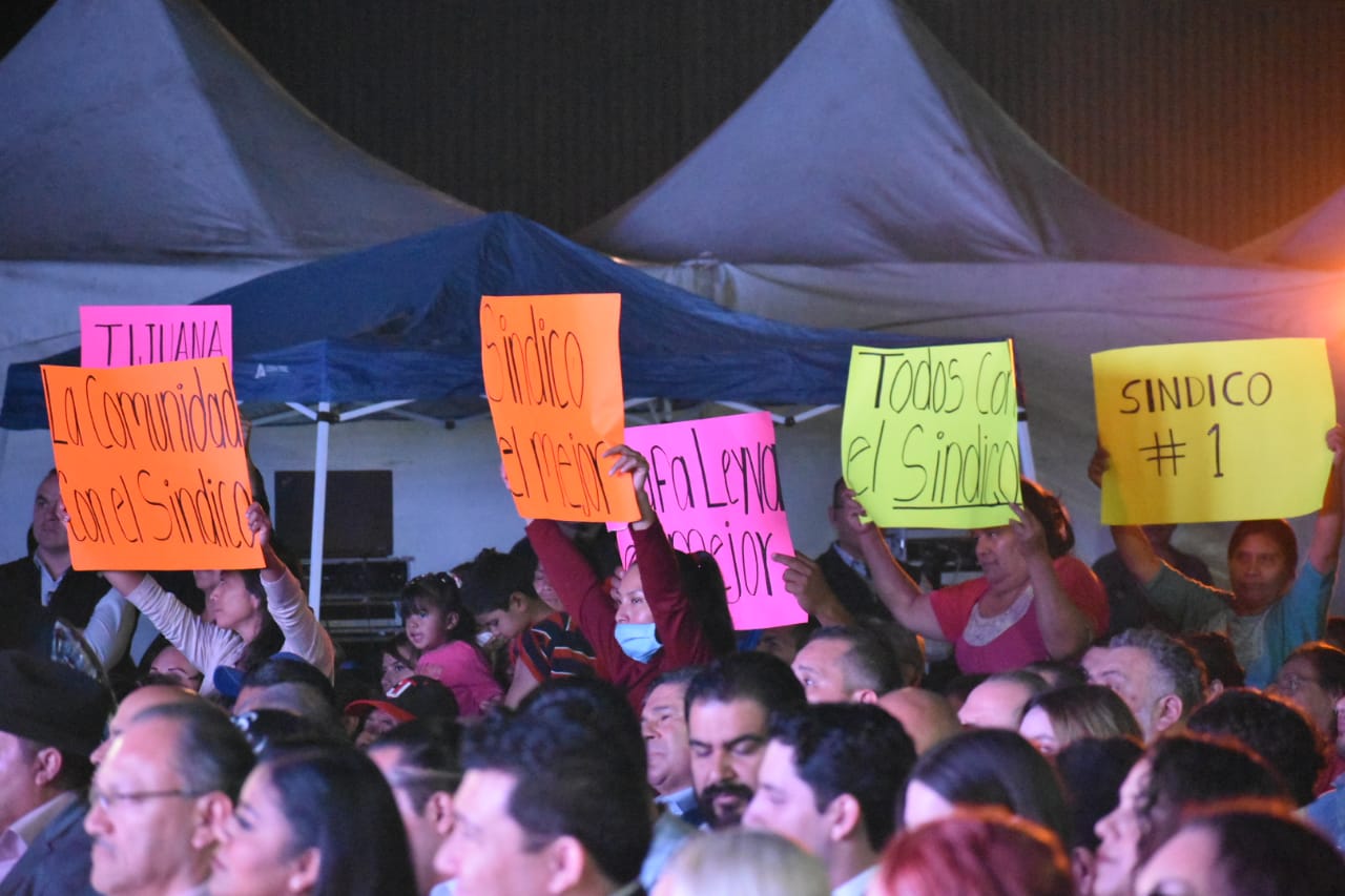 Ciudadanos que apoyan a Rafael Leyva