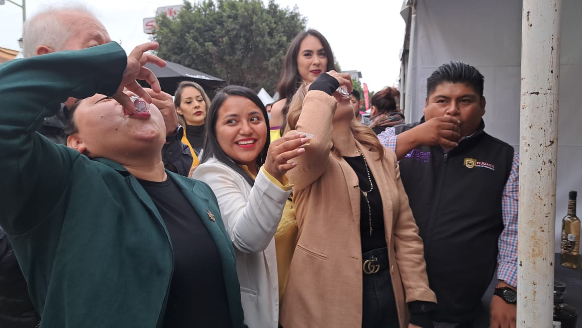 Conviviendo en la Expo Tequila Tijuana 2022