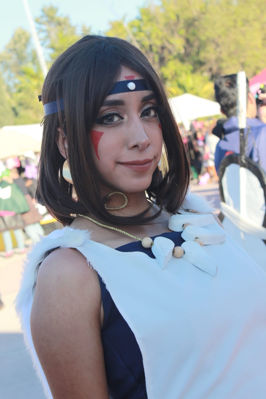 Cosplayer de la ‘Revolución del Otaku 2022 Edición Navideña’