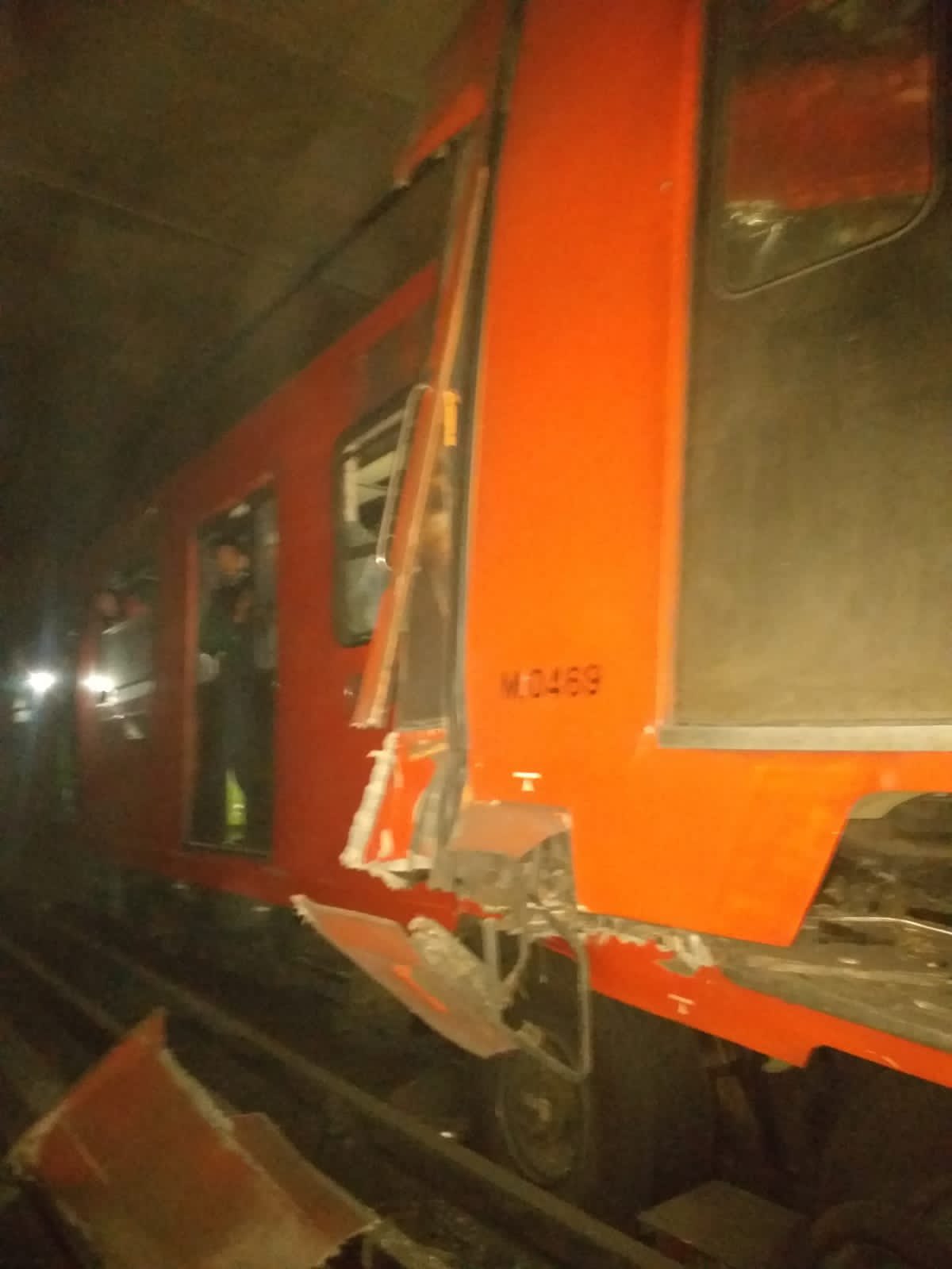 7 de enero de 2023, colisi&oacute;n entre dos trenes