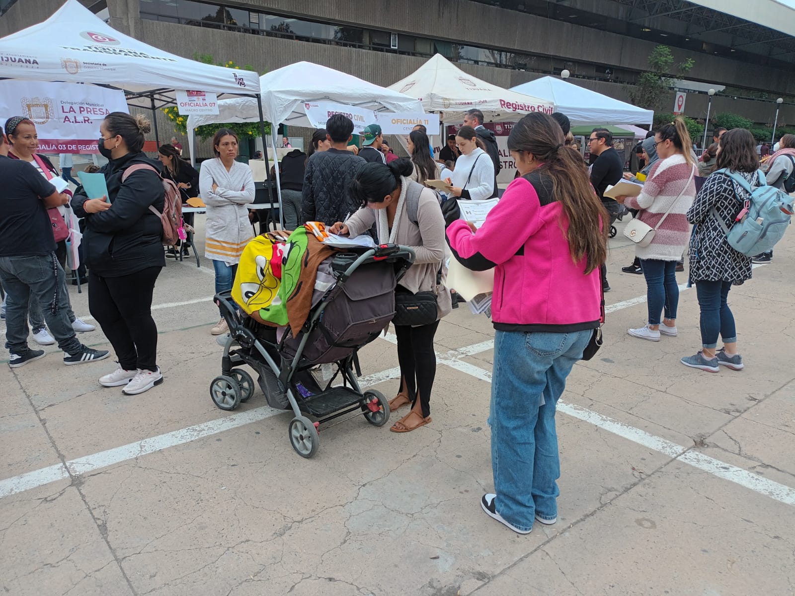 Recepción de documentos campaña "Soy México"