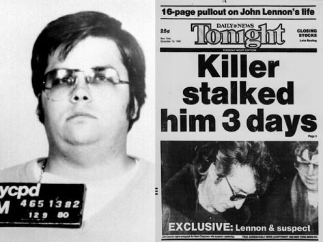 Mark David Chapman, asesino de John Lennon