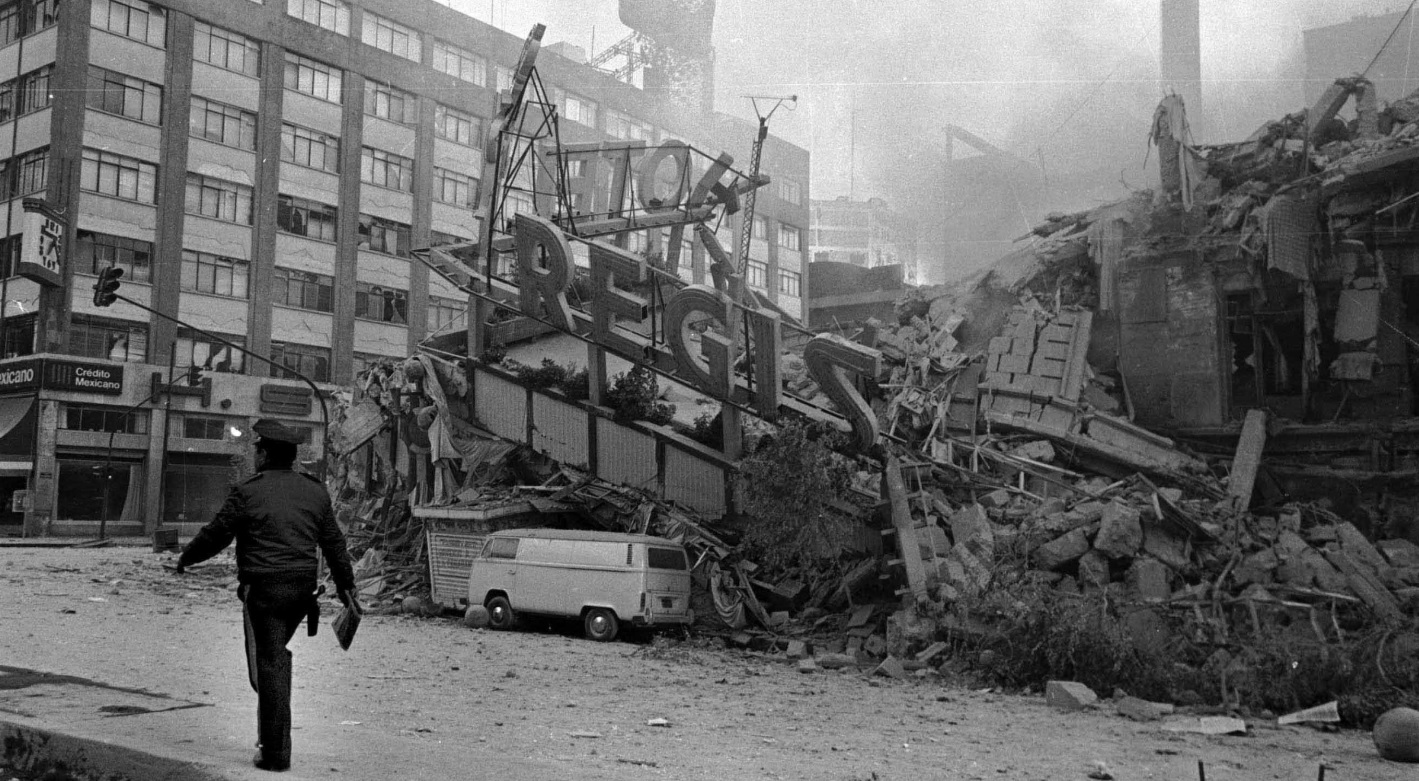 Terremoto en México, año 1985