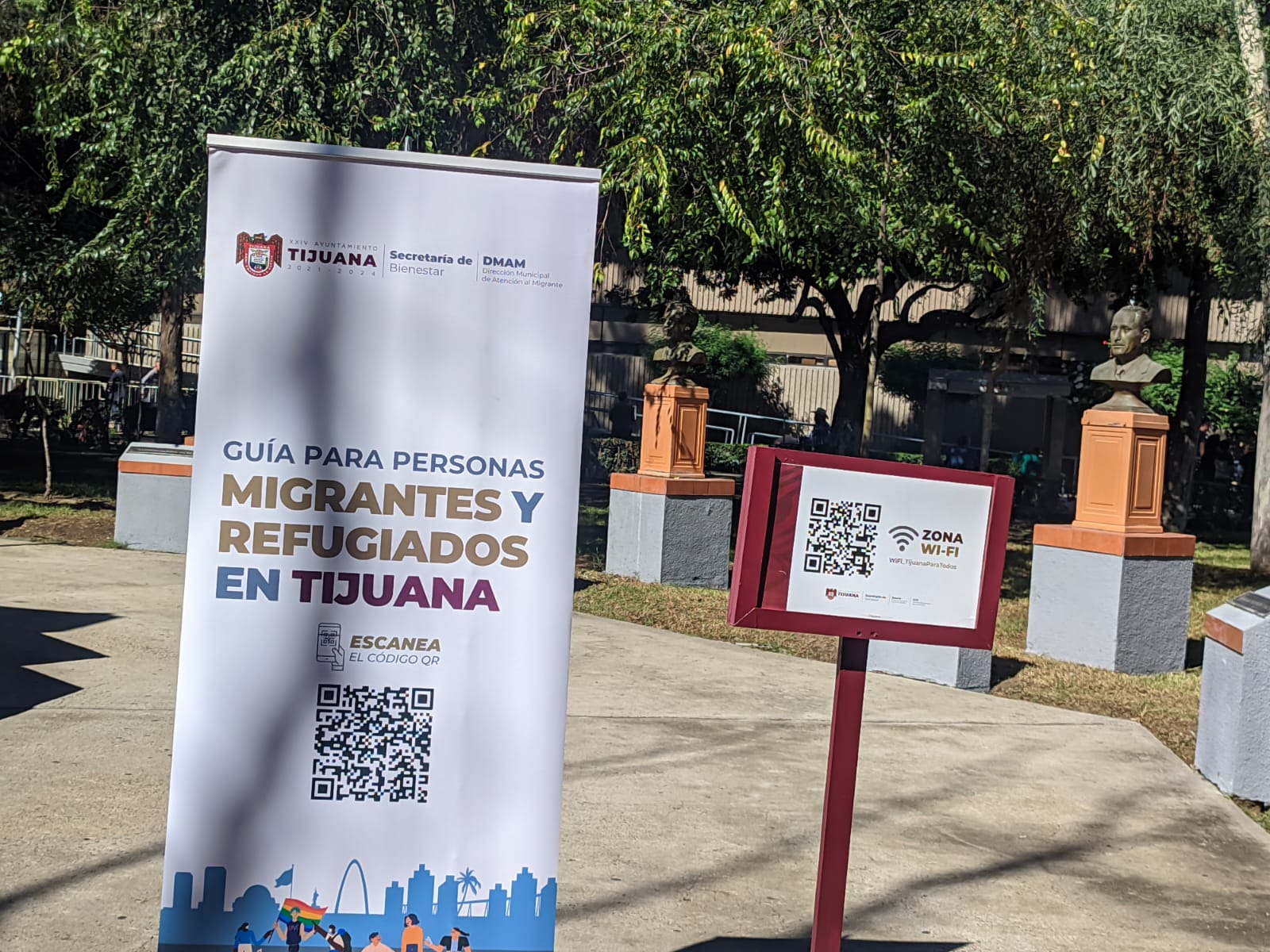 Migrantes y refugiados en Tijuana