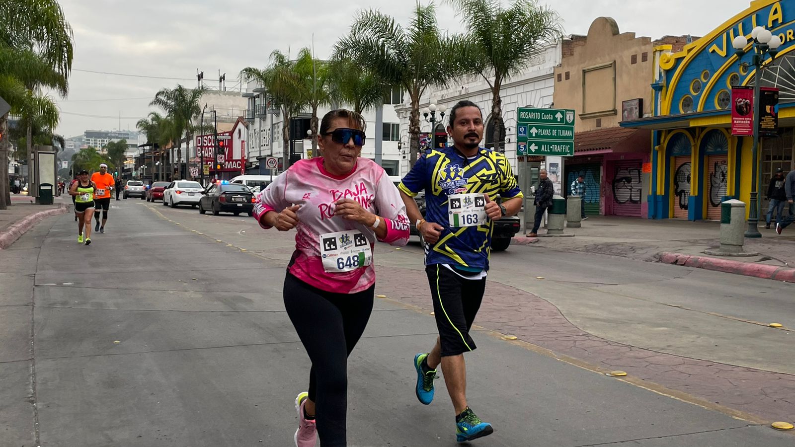 Participantes de la carrera