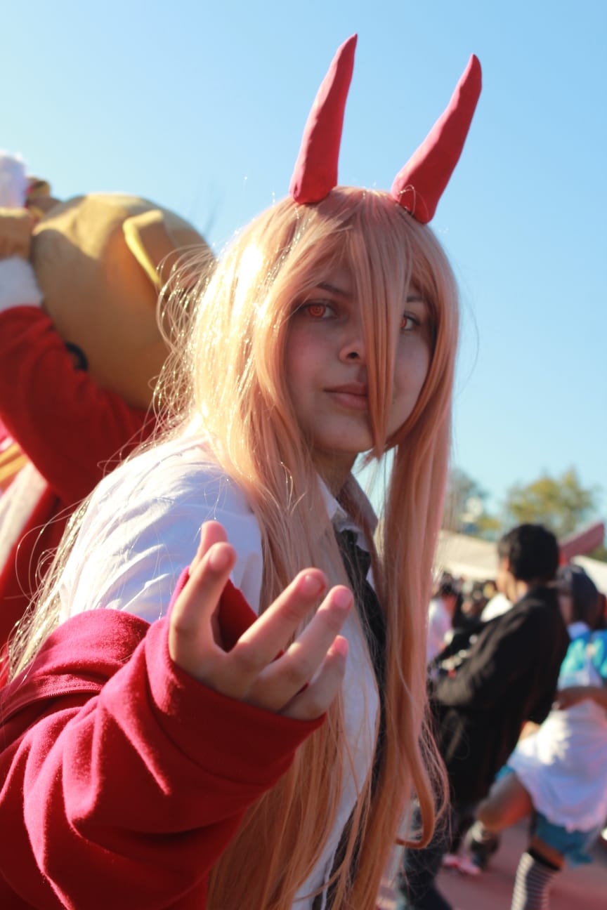 Cosplayer de la ‘Revolución del Otaku 2022 Edición Navideña’