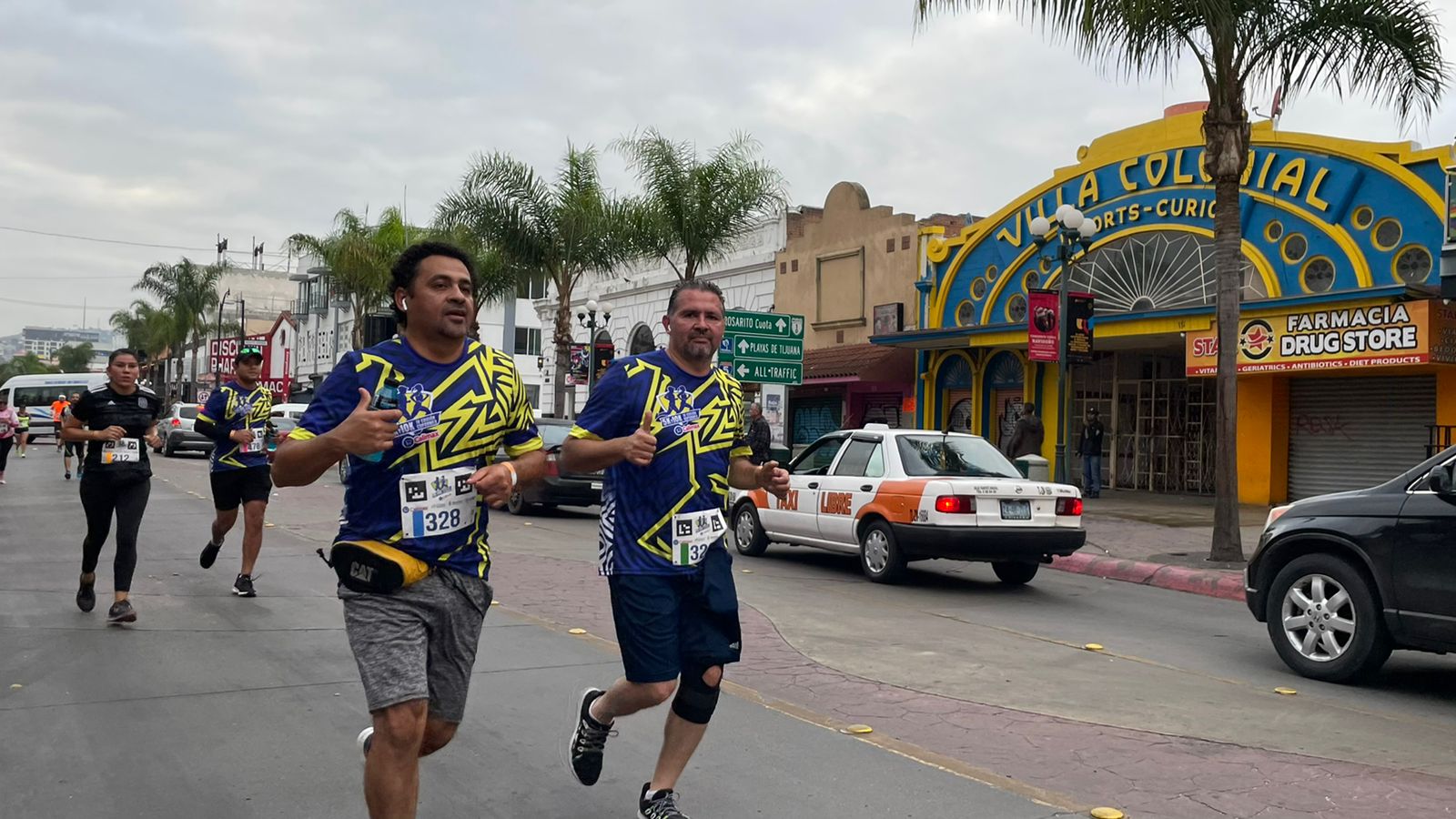 Participantes de la carrera