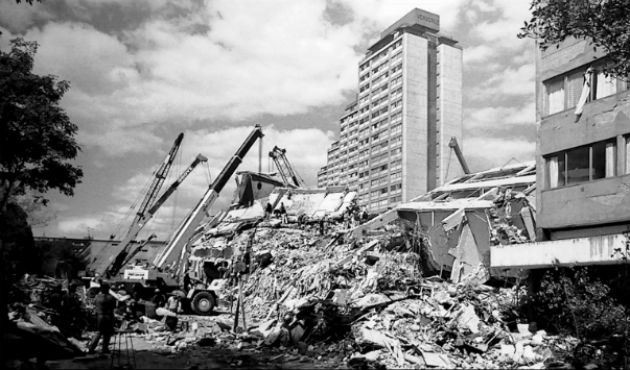 Terremoto en México, año 1985