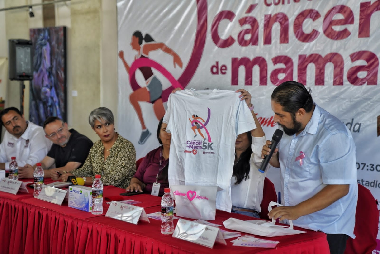 Playera conmemorativa que recibirán los participantes