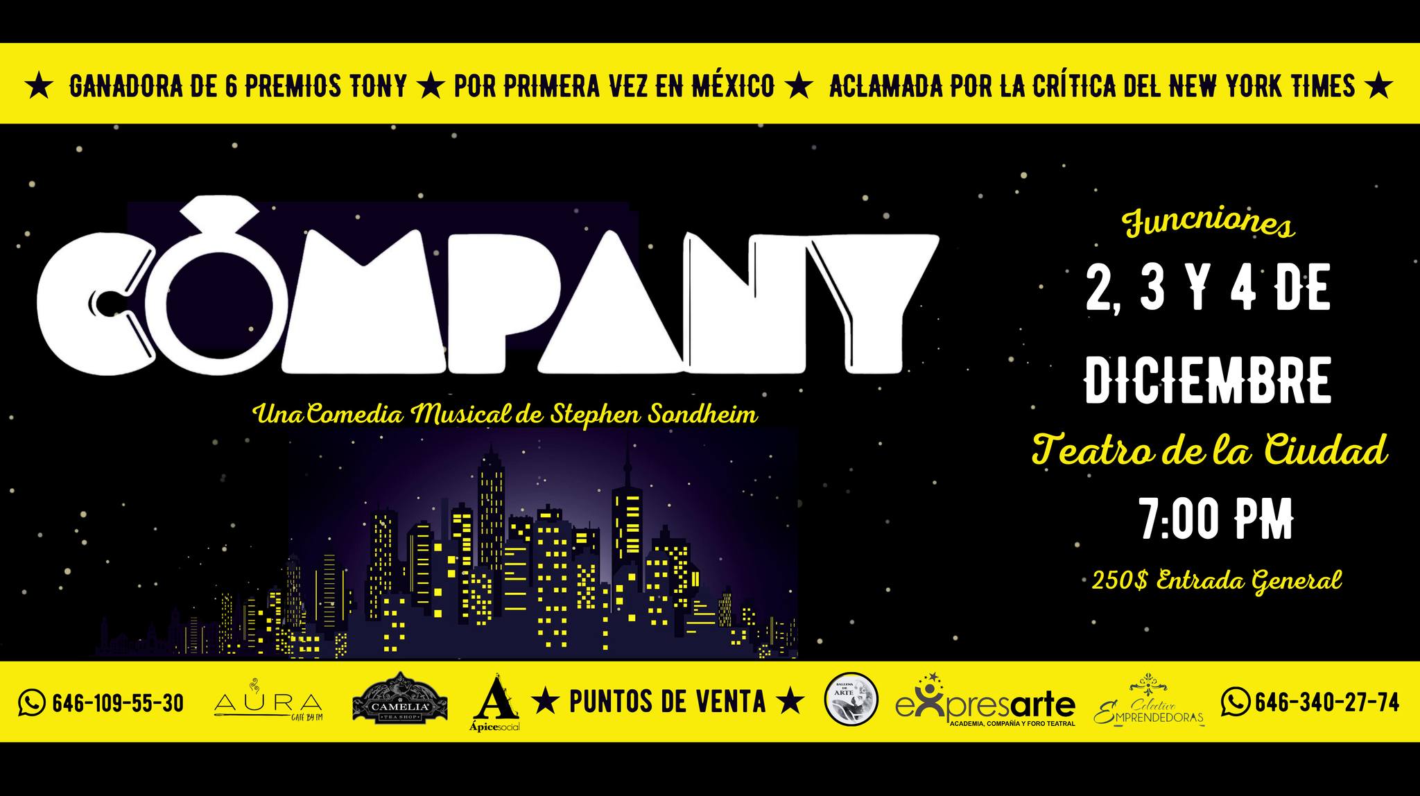 Company - Una Comedia Musical de Stephen Sondheim