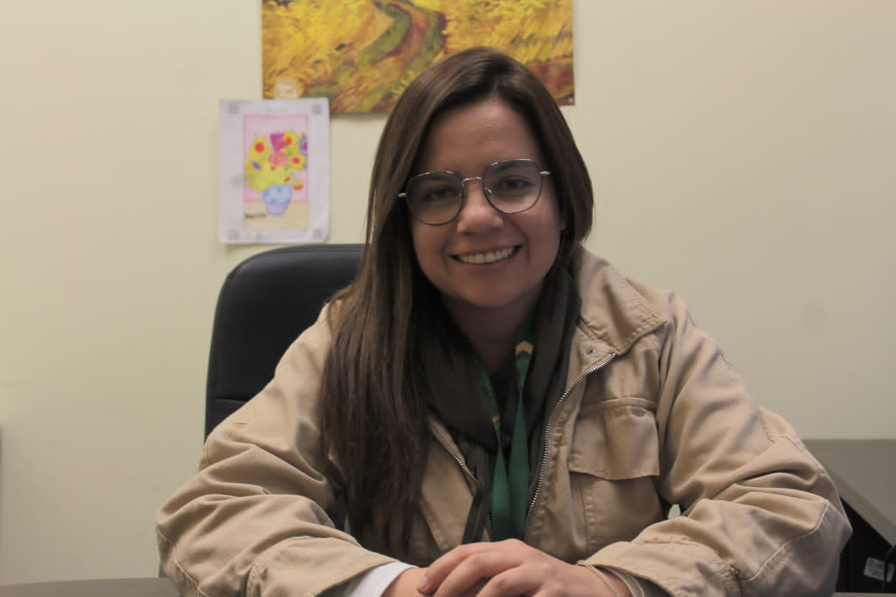 Iveth Hernández, profesora en la licenciatura de enfermería de la Universidad Autónoma de Baja California campus Valle de las Palmas