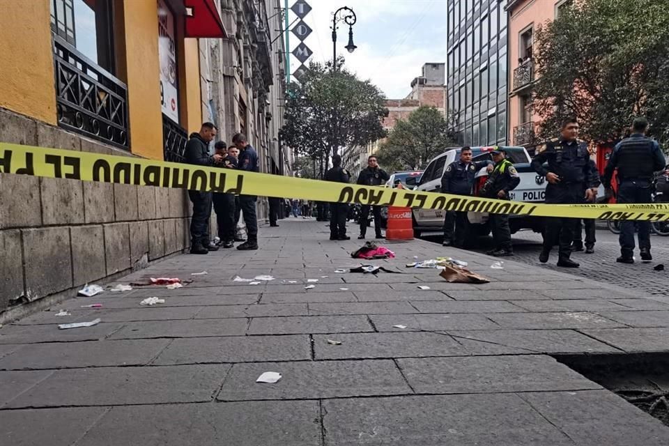 Balacera en Centro Histórico de la CDMX