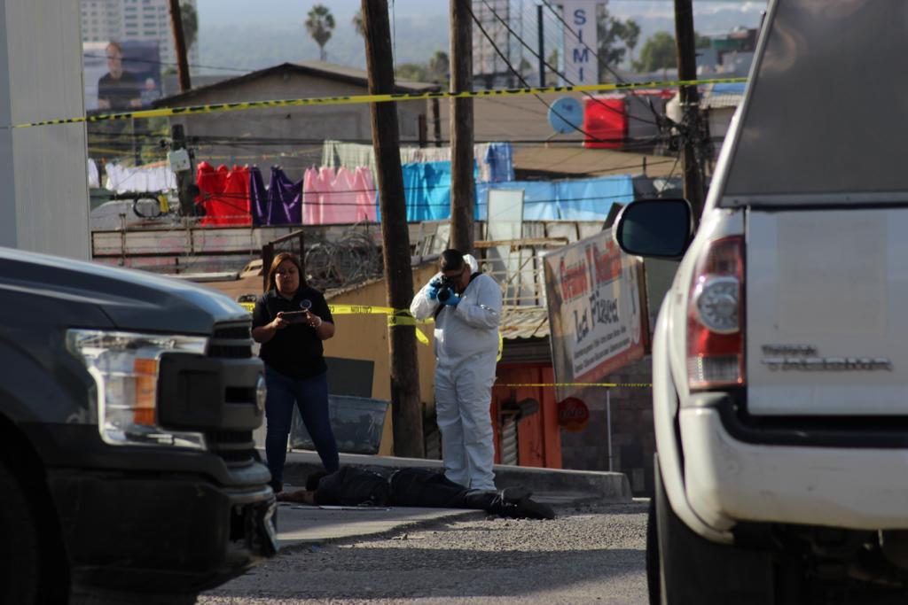 Elementos de la Policía Municipal delimitaron el lugar de los hechos