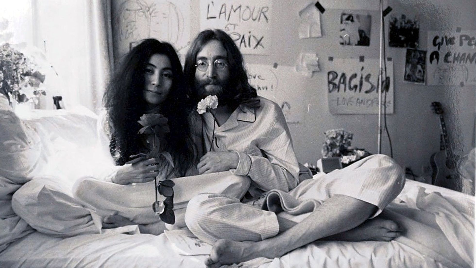 John Lennon y Yoko Ono