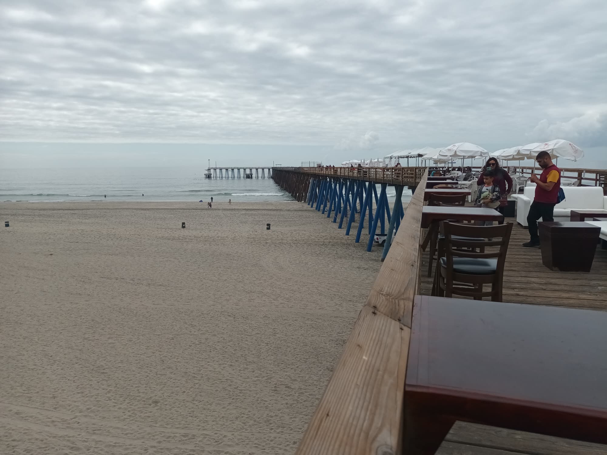 Vista desde Café en el muelle