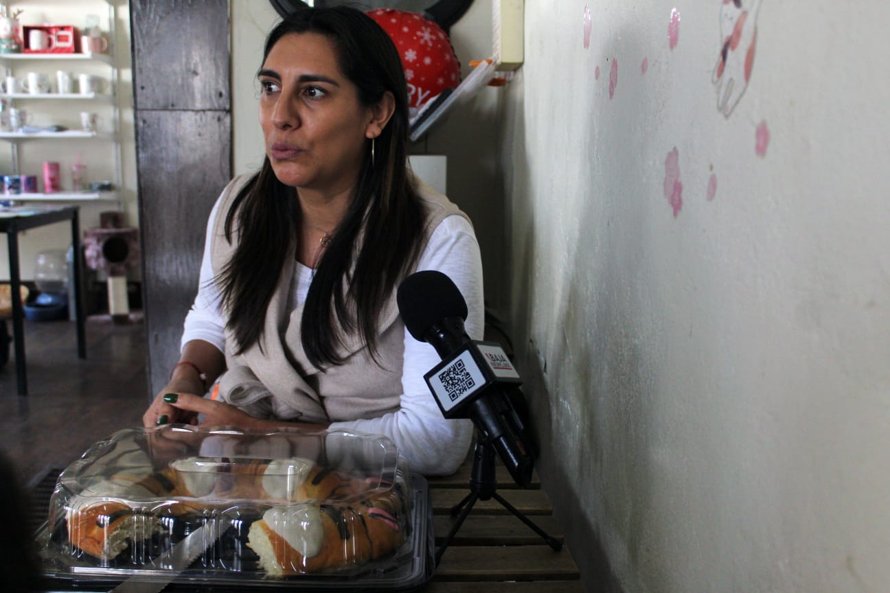 Elizabeth Barajas, fundadora del refugio