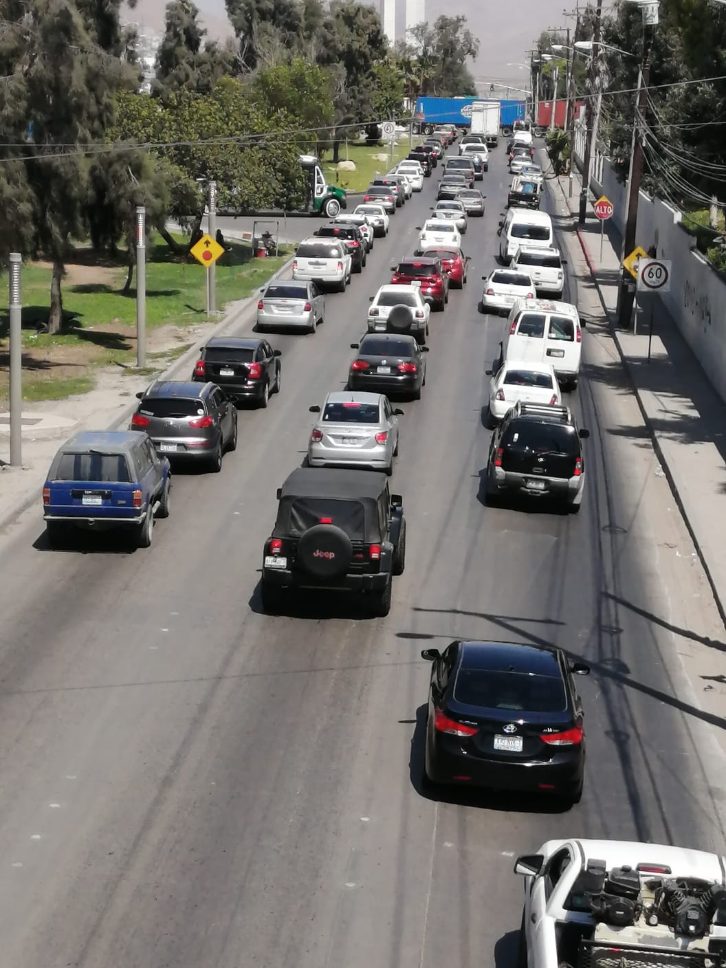 Regresó el tráfico a Tijuana