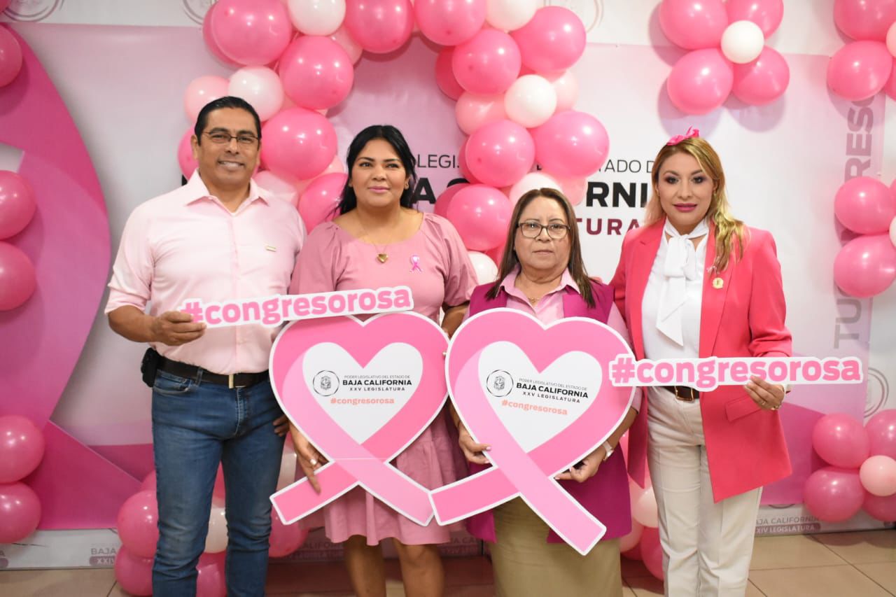 Concientiza congreso de BC sobre el cáncer de mama