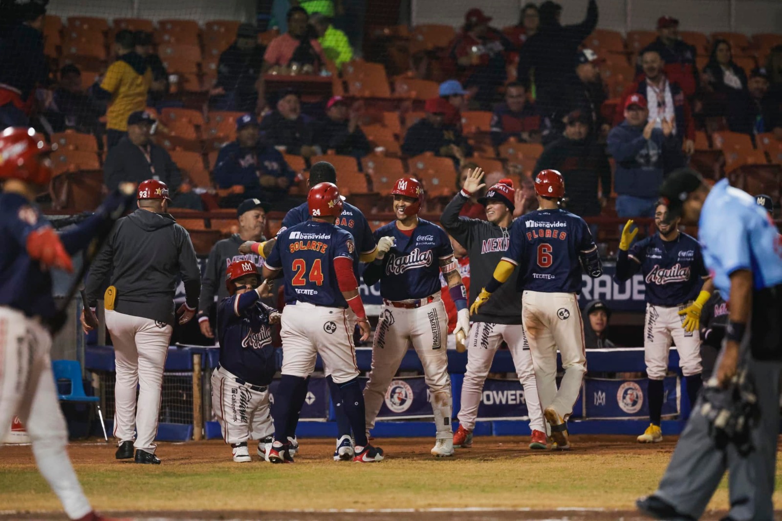 Vive Águilas gran momento en Liga Mexicana del Pacifico