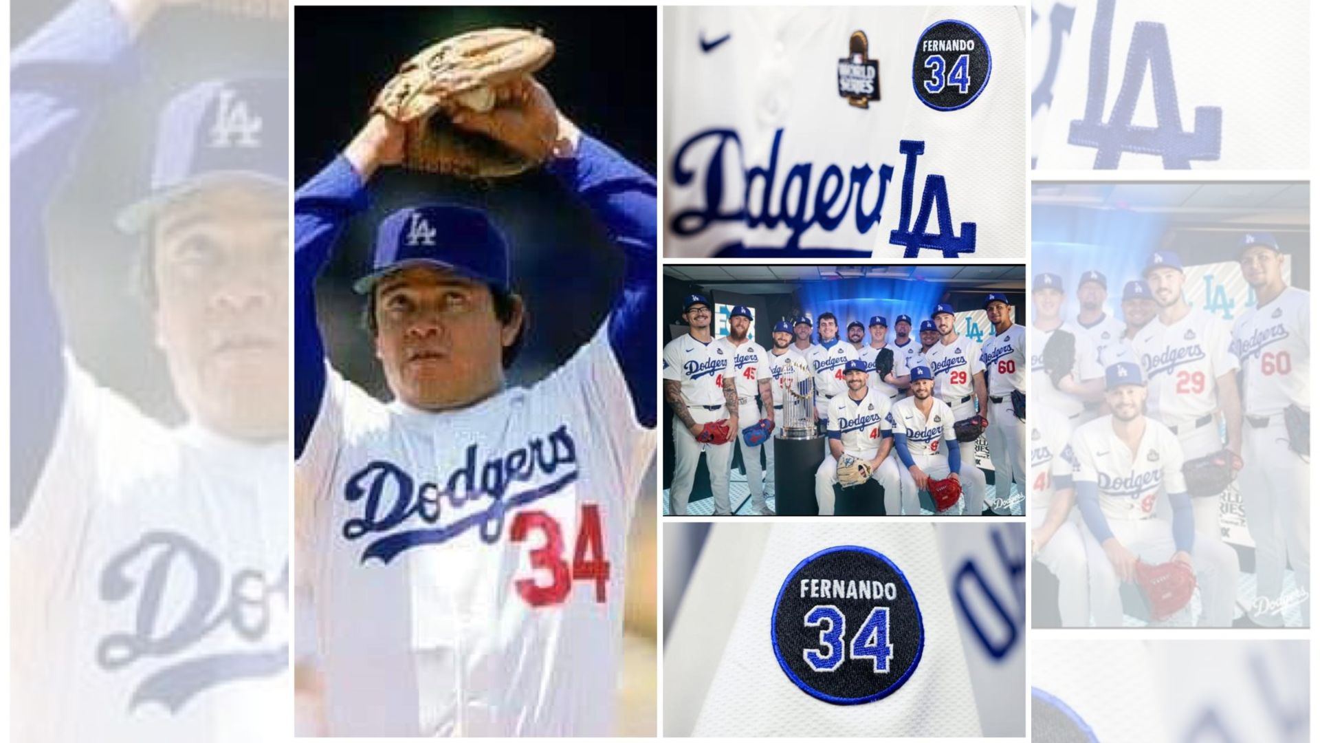 En honor a Fernando Valenzuela, los Dodgers disputarán la Serie Mundial  con uniforme especial