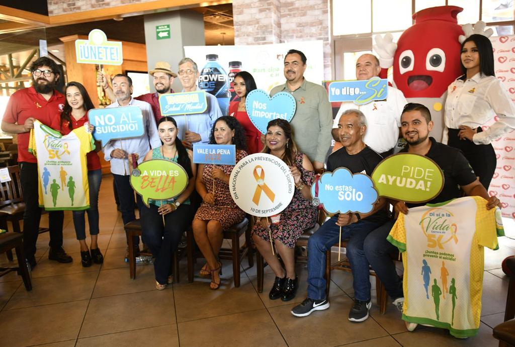 Carrera atlética “DI SÍ A LA VIDA”  organizada por el Hospital de salud mental de Tijuana y el IMDET