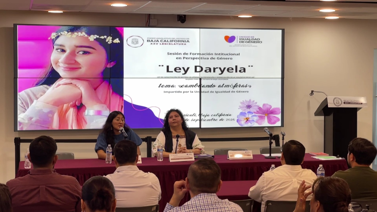 Congreso de Baja California inicia capacitación para implementar la Ley Daryela