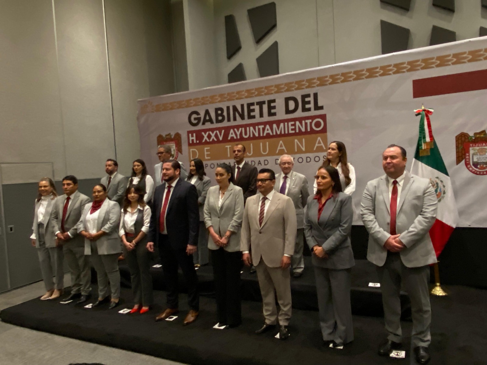 Presenta Ismael Burgueño su Gabinete para el XXV Ayuntamiento de Tijuana