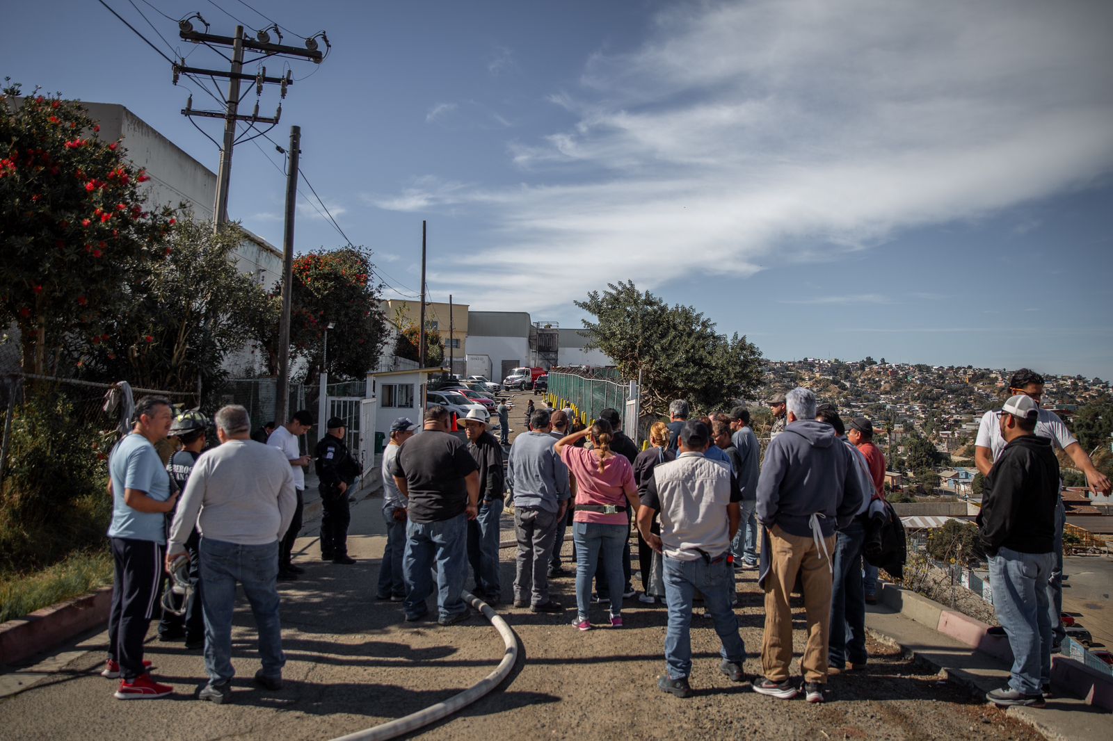 Se reporta conato de incendio en una fábrica; evacuan al personal: Tijuana