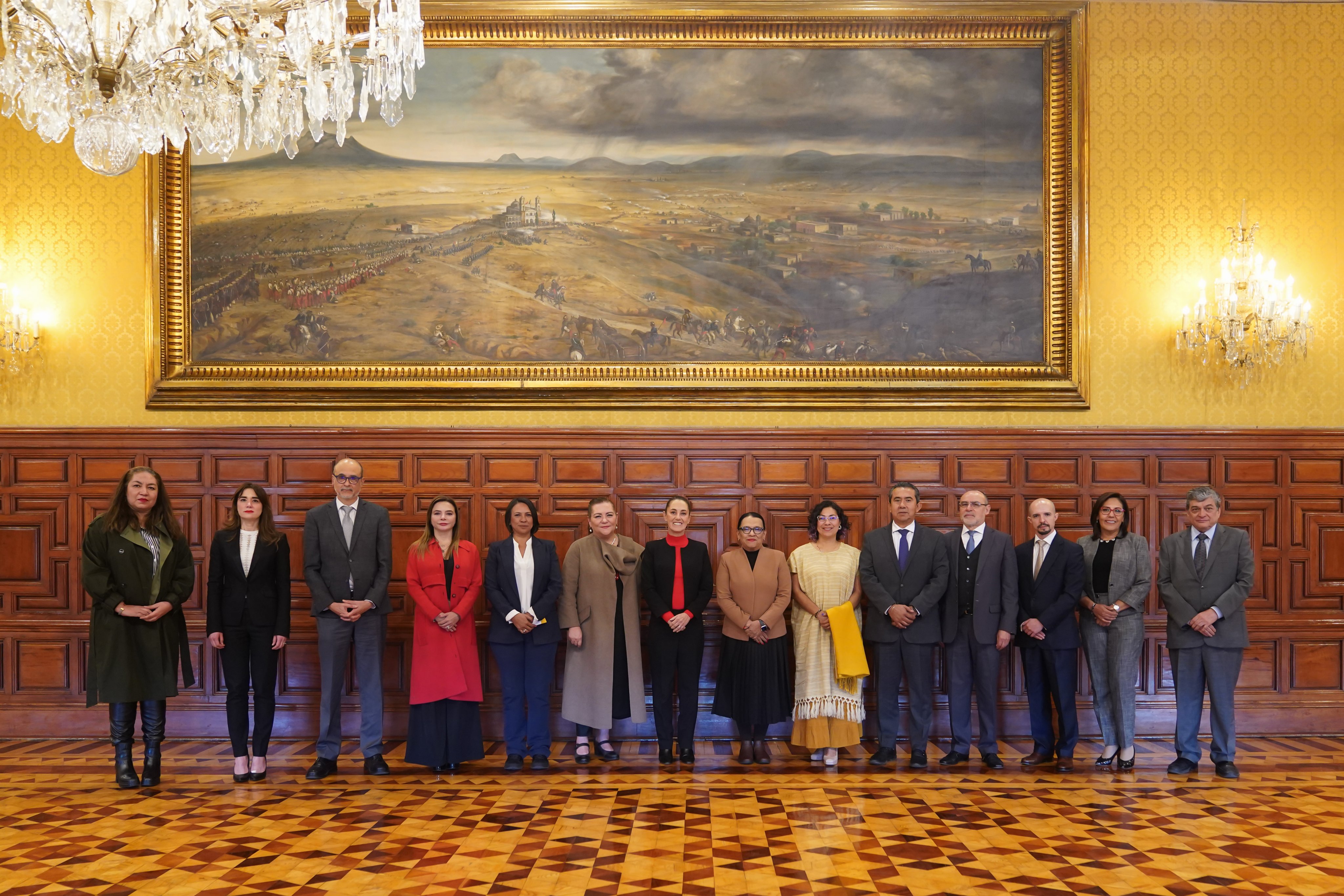 Se reúne Claudia Sheinbaum con los consejeros del Instituto Nacional Electoral