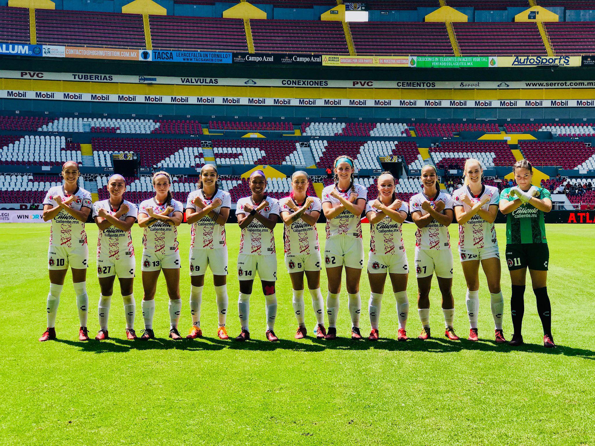 Imagen: @XolosFemenil (Twitter)