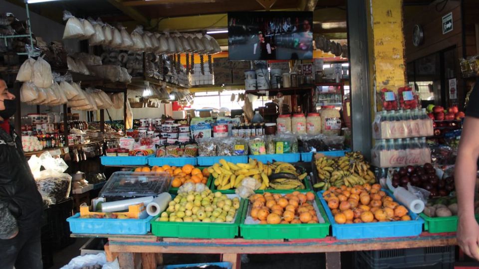 Hombre lesionado, por arma, en el mercado de abastos. I FOTO: Bajanews