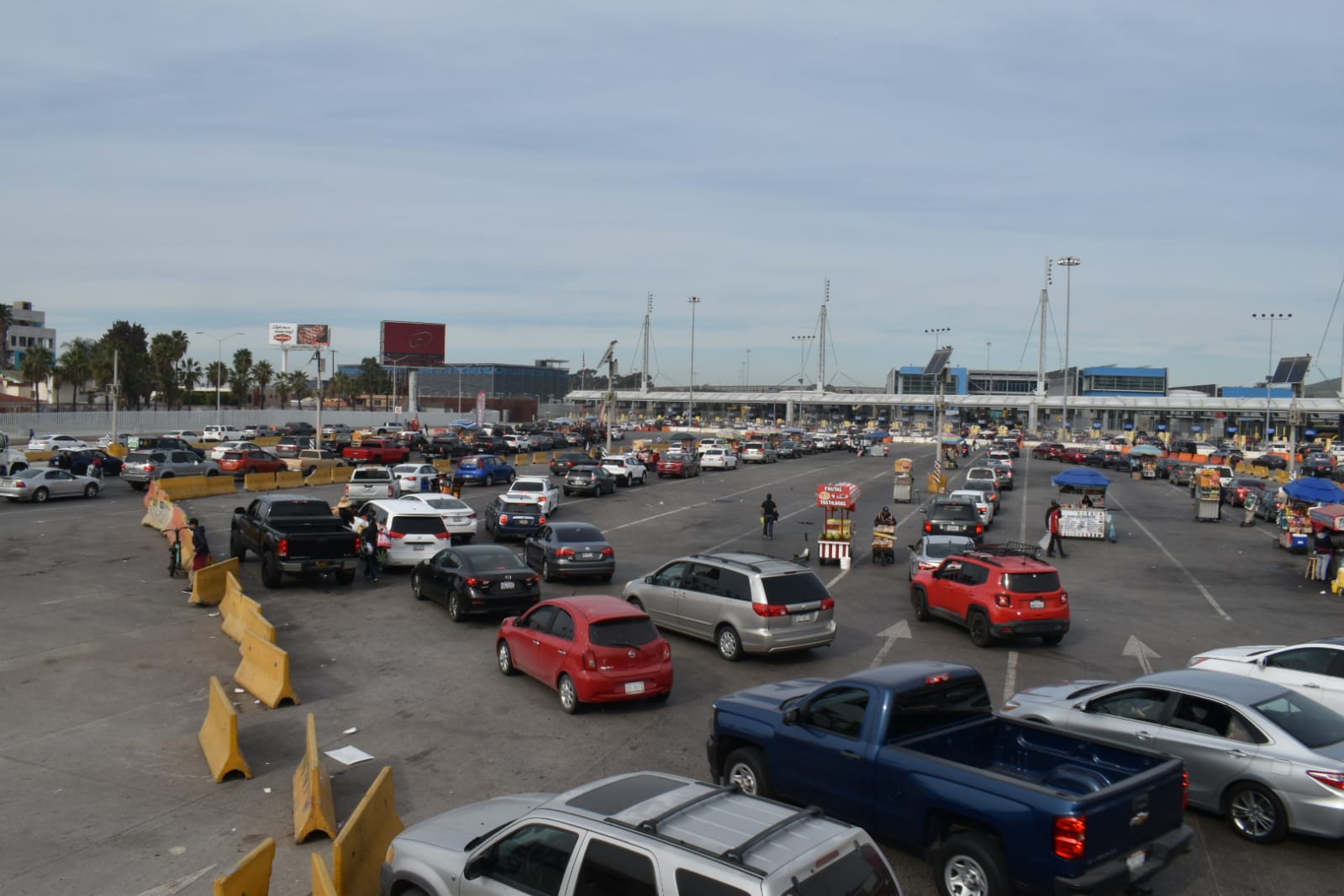 El tiempo de espera en garitas de Tijuana